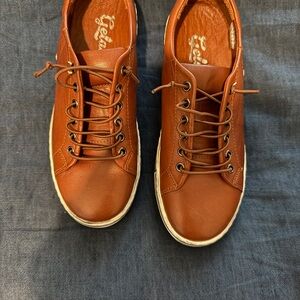 Gelato Women's Leather Lace-Up Shoes